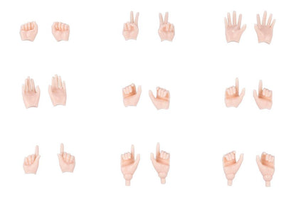 (Model Kits) MEGAMI DEVICE M.S.G 09 HAND SET SKIN COLOR B