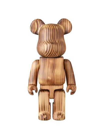 BE@RBRICK Karimoku BURN WOOD 400% [50% deposit required]