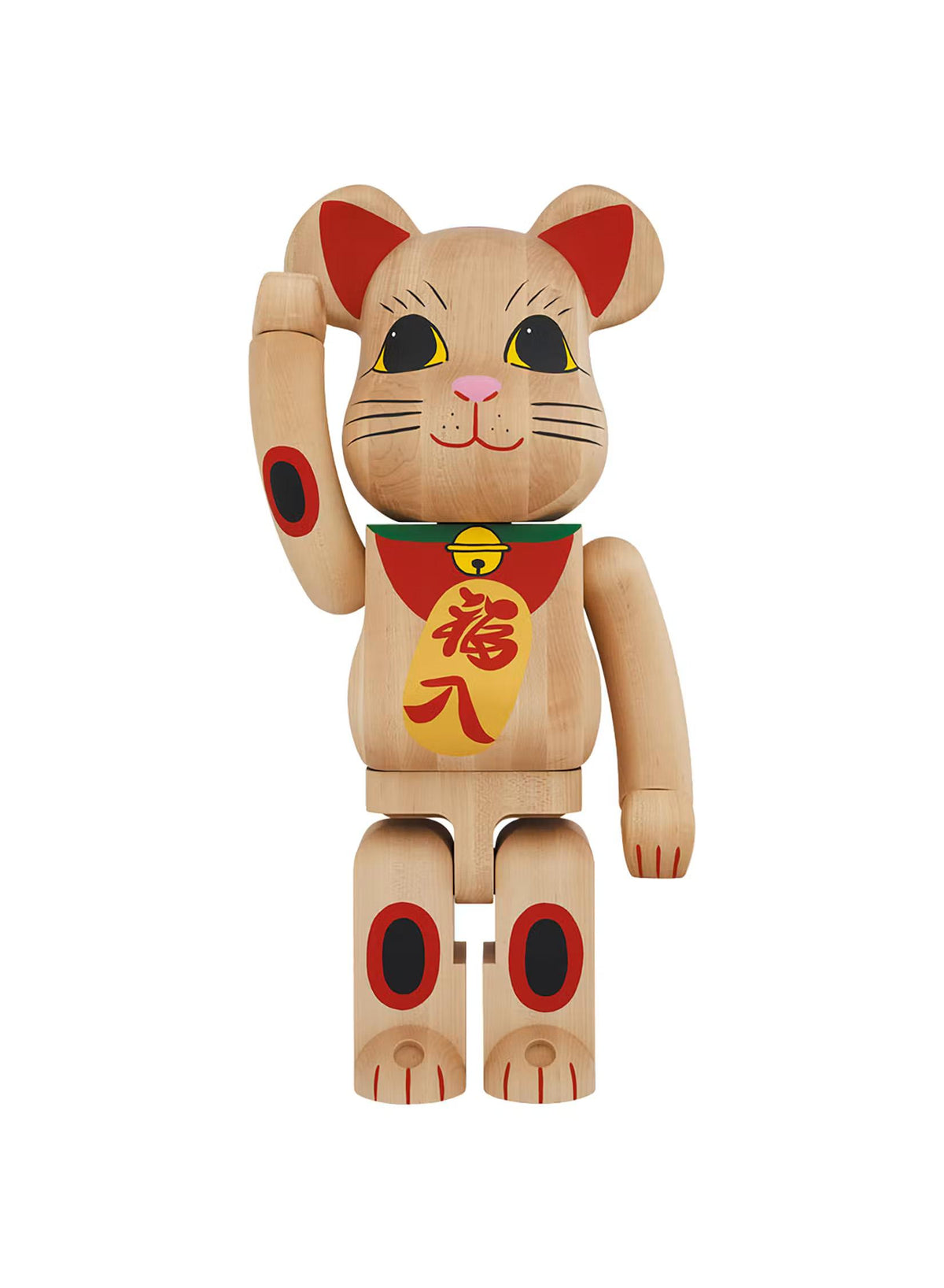 BE@RBRICK Karimoku Maneki-neko San 1000% [50% deposit required]