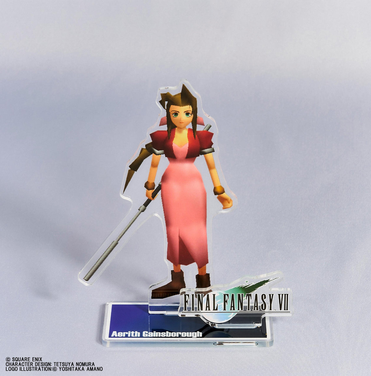 FINAL FANTASY VII Polygon Character Acrylic Stand AERITH GAINSBOROUGH