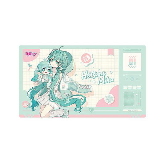 Character Vocal Series 01: Hatsune Miku Hatsune Miku Miku Hug Series Desk Mat: Flower Ver.