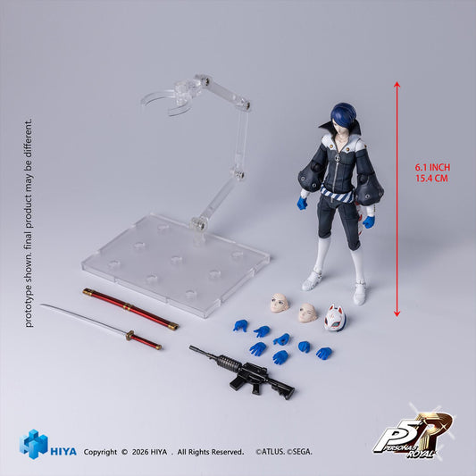 HIYA Exquisite Basic Series 1/12 Scale 6.1 Inch Persona 5 Royal Fox Action Figure