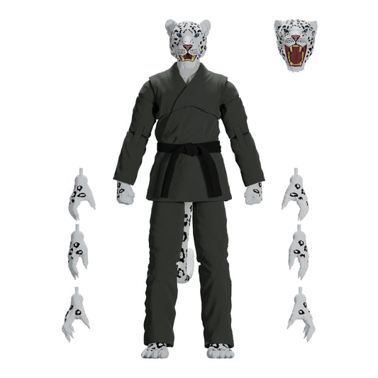 ZOO JITSU FIGHTERS SHADOW THE SNOW LEOPARD ACTION FIGURE - GREEN GI