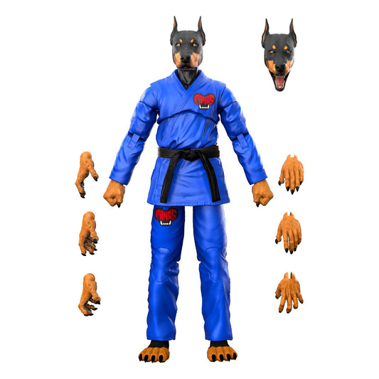 ZOO JITSU FIGHTERS DRAVEN THE DOBERMAN - BLUE GI