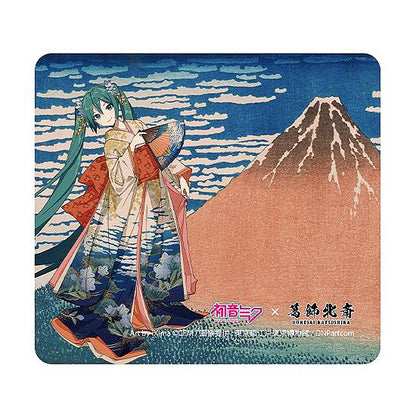 Hatsune Miku x Katsushika Hokusai iXima Mousepad Fine Wind, Clear Morning