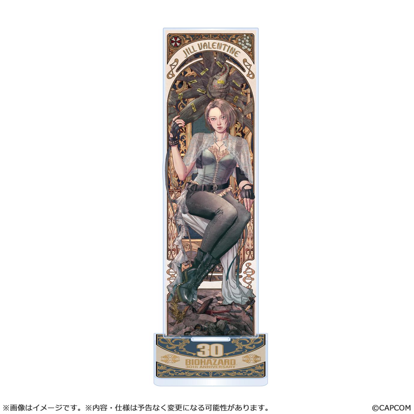 Resident Evil 4 BIOHAZARD 30th Acrylic Stand Collection Jill
