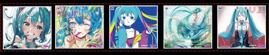 Mini Shikishi 5PCS Set piapro - Hatsune Miku A: