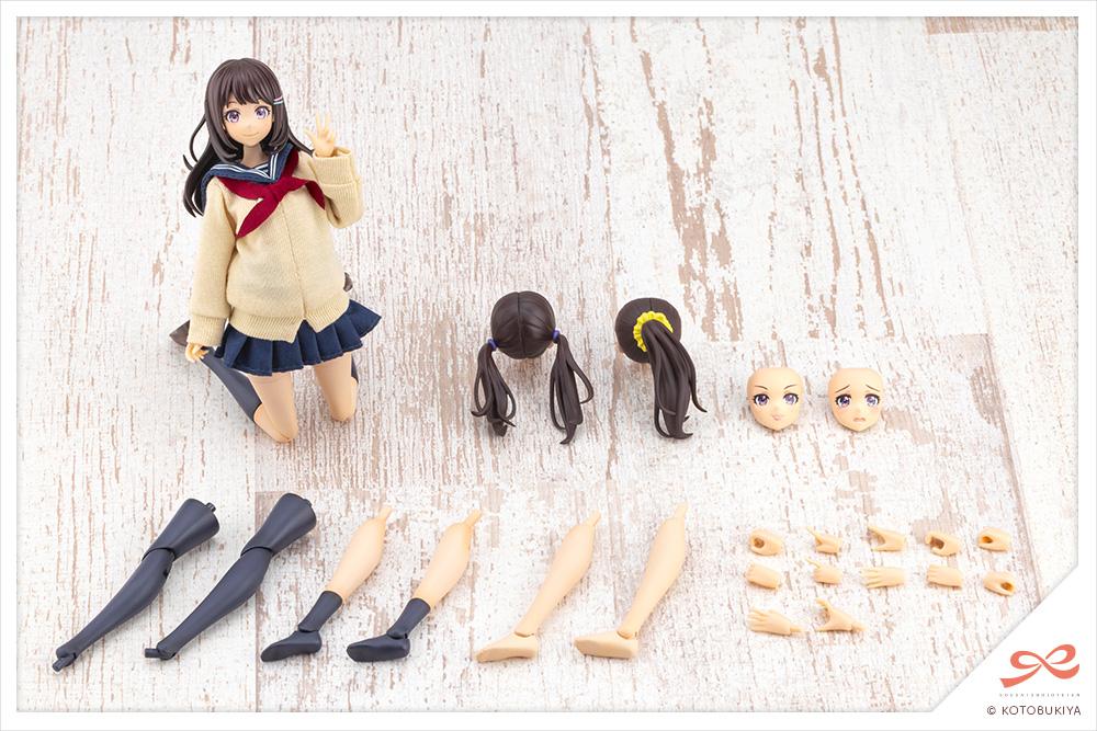 (Model Kits) SOUSAISHOJOTEIEN KIRU PLA Madoka Yuki【TOUOU HIGH SCHOOL WINTER CLOTHES】