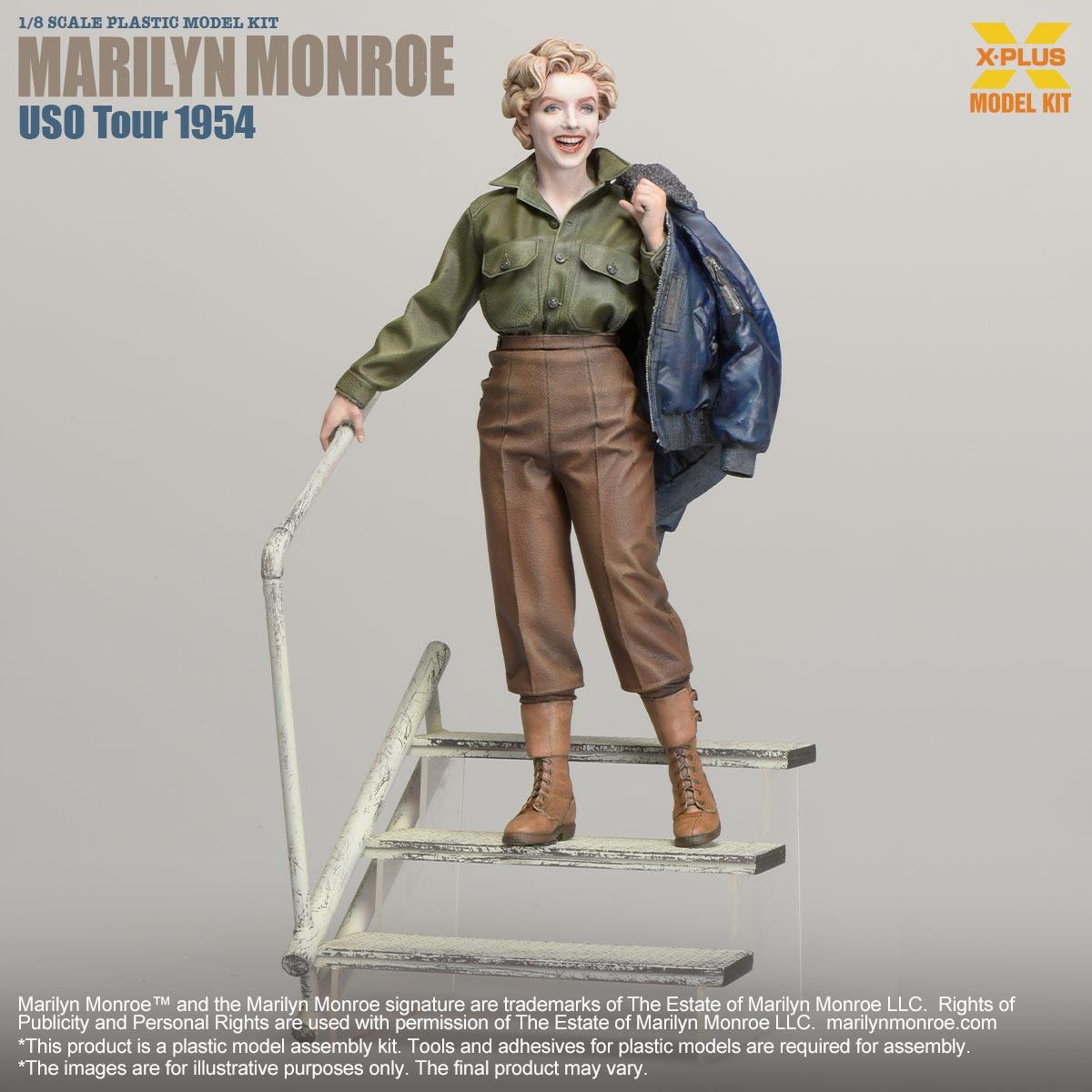 1/8 Scale Marilyn Monroe Plastic Model Kit (Repro)
