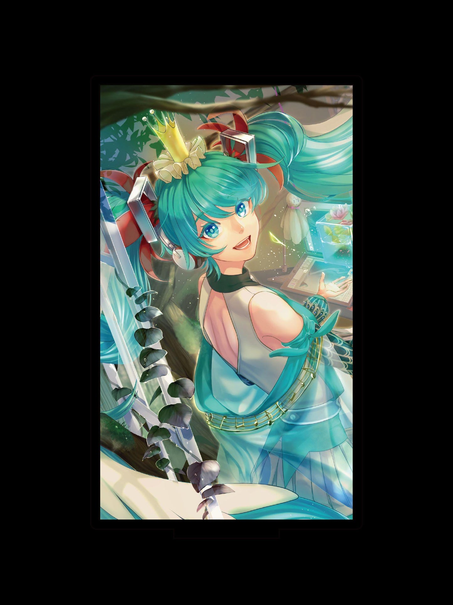 Acrylic Stand piapro - Hatsune Miku Usajimaru