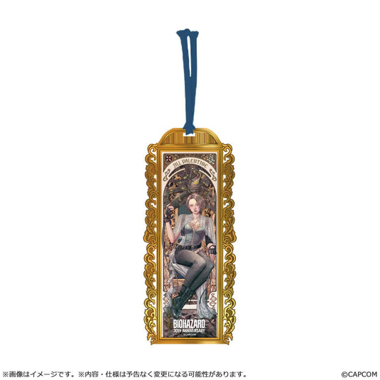 Resident Evil 4 BIOHAZARD 30th Metal Bookmark Jill (Rerun)