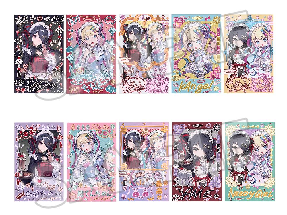 (Blind) NEEDY STREAMER OVERLOAD Needy Streamer Chinese Restaurant Series Collectible Instant Photo-Style Card
