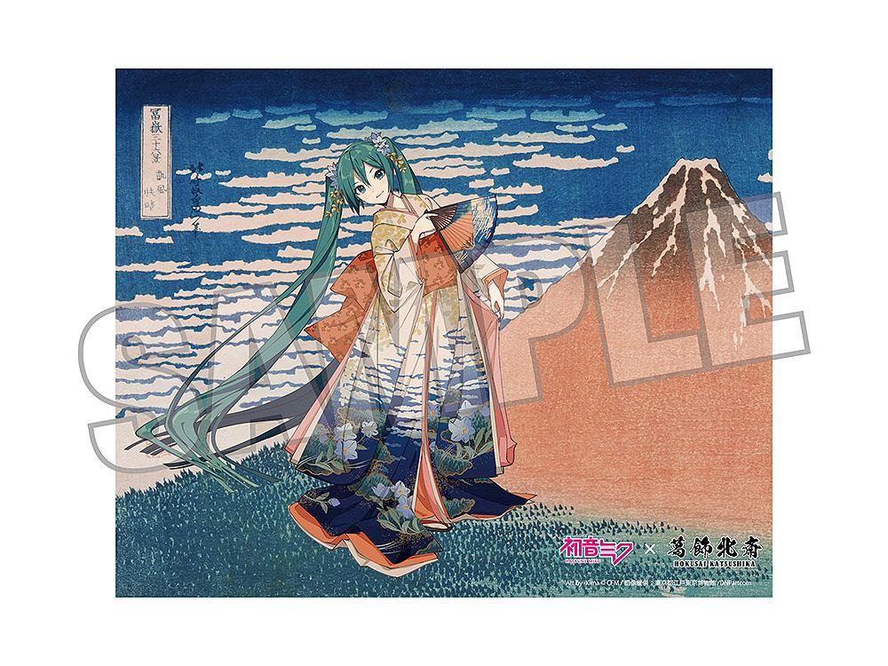 Hokusai Katsushika x Hatsune Miku by iXima Canvas Art Fine Wind, Clear Morning (Rerun)