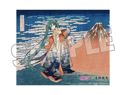 Hokusai Katsushika x Hatsune Miku by iXima Canvas Art Fine Wind, Clear Morning (Rerun)
