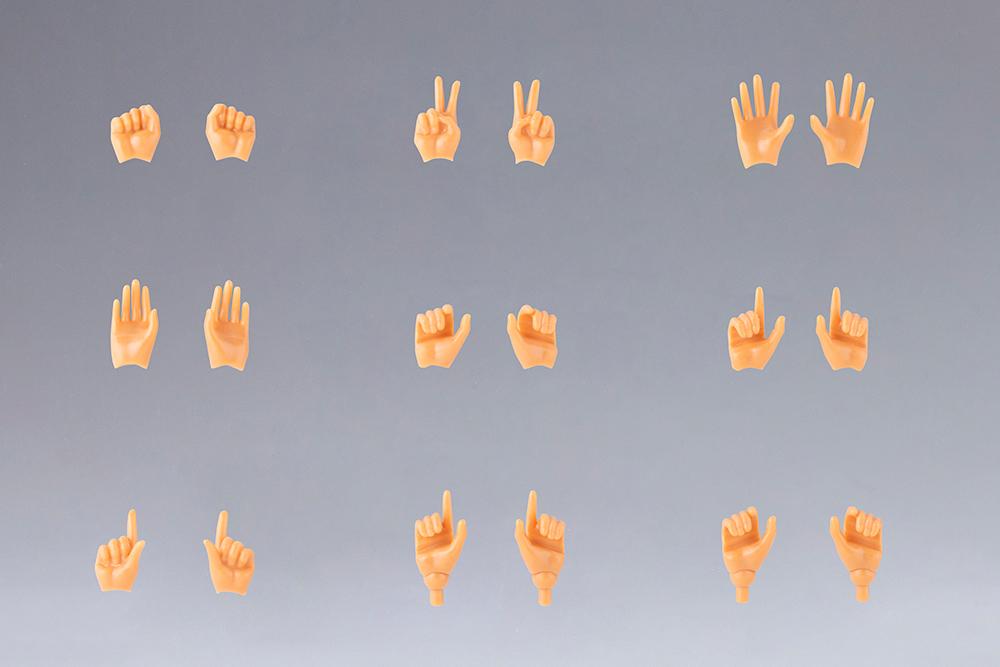 (Model Kits) MEGAMI DEVICE M.S.G 09 HAND SET SKIN COLOR E