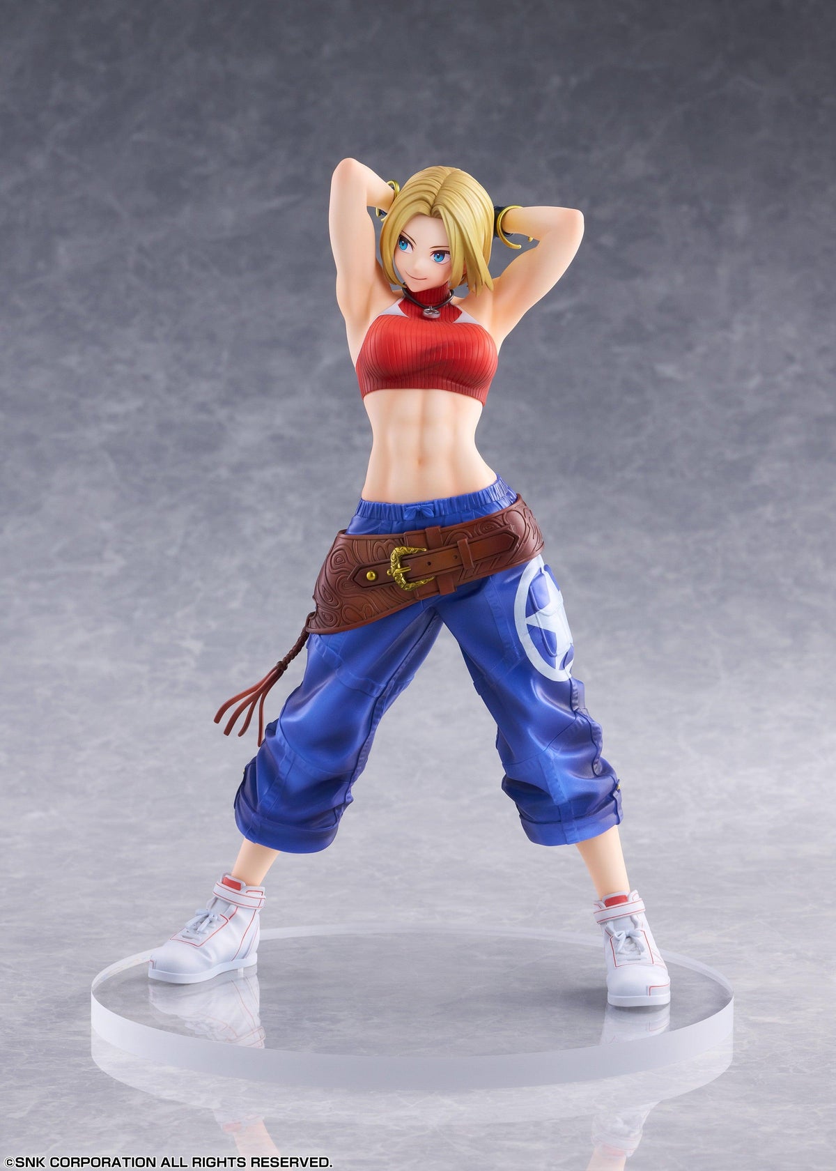 Fighting Girls Collection THE KING OF FIGHTERS XV Blue Mary AMI AMI LIMITED EDITON 1/7 Scale Figure