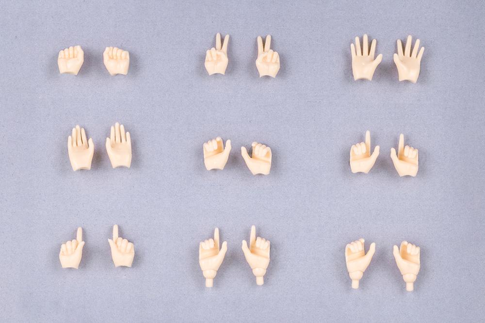 (Model Kits) MEGAMI DEVICE M.S.G 09 HAND SET SKIN COLOR A