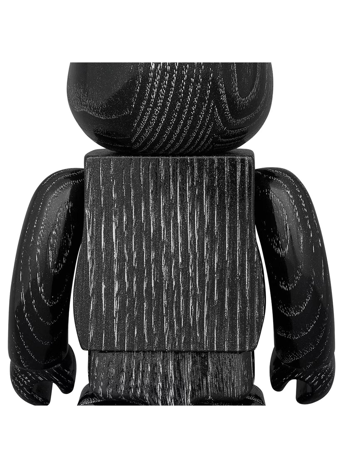 BE@RBRICK Karimoku Ukizukuri Black/Silver 400% [50% deposit required]