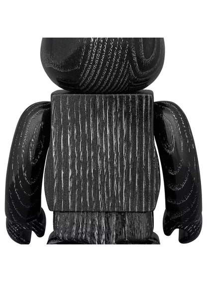 BE@RBRICK Karimoku Ukizukuri Black/Silver 400% [50% deposit required]