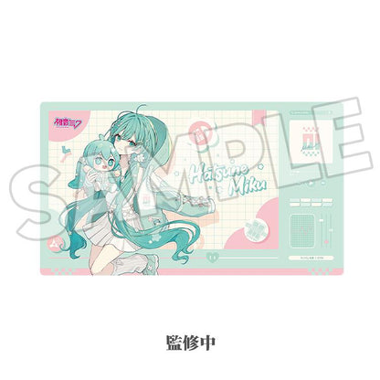 Character Vocal Series 01: Hatsune Miku Hatsune Miku Miku Hug Series Desk Mat: Flower Ver.