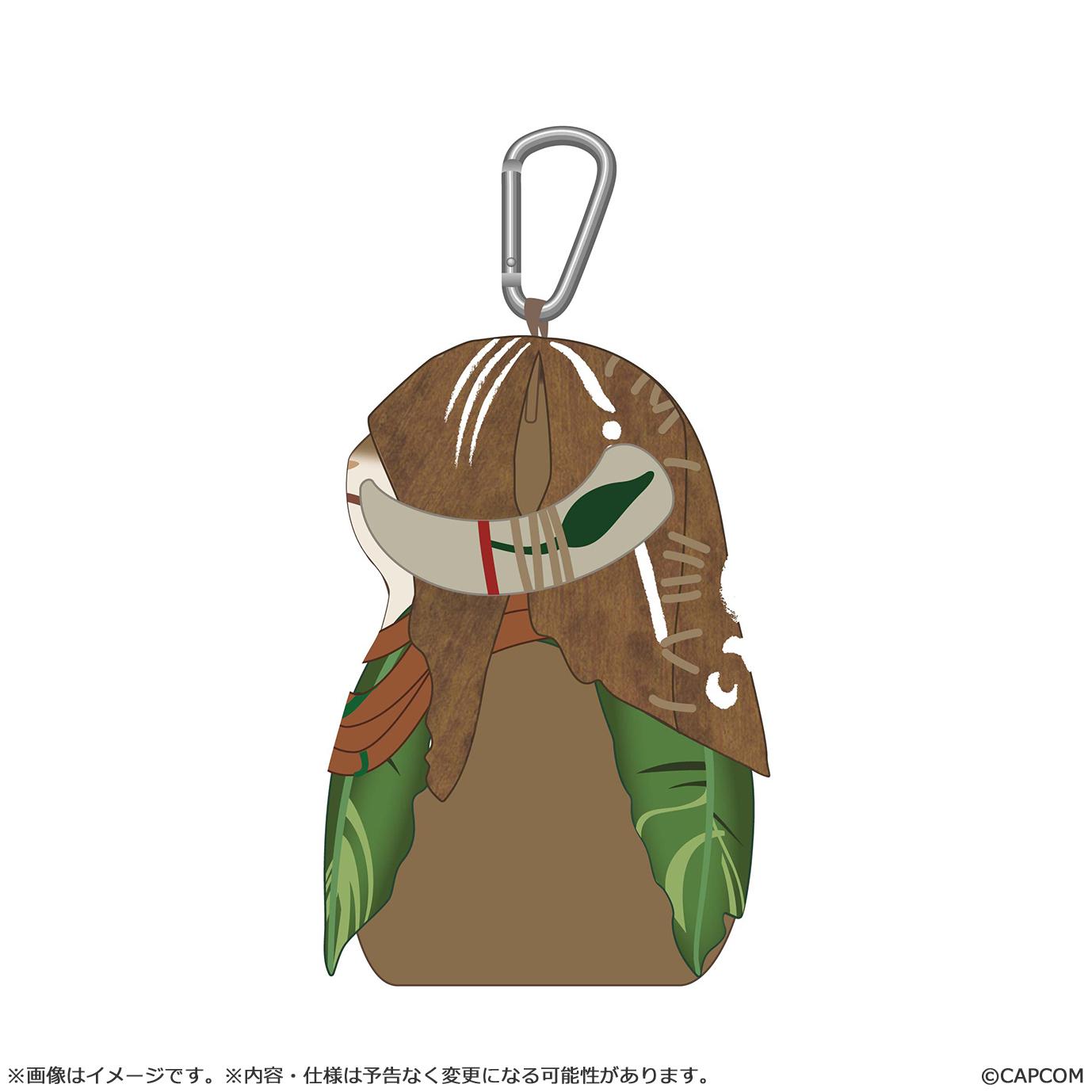 Monster Hunter Wilds Wudwud Plush Pouch