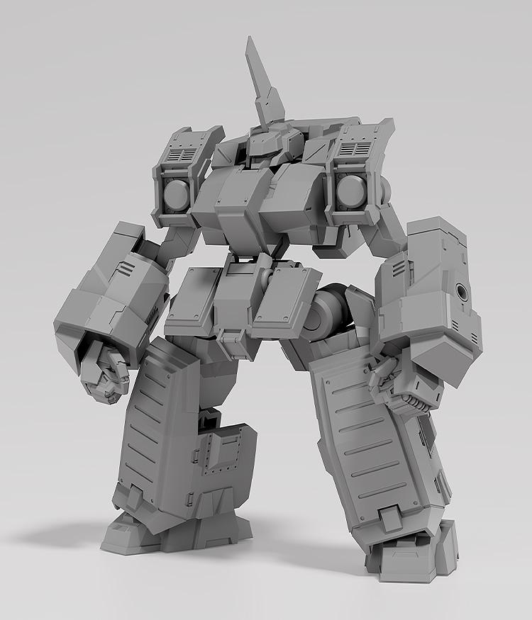 Titanomachia MODEROID SIDE:CC Graf Faust (Gray Primer-Like Ver.)