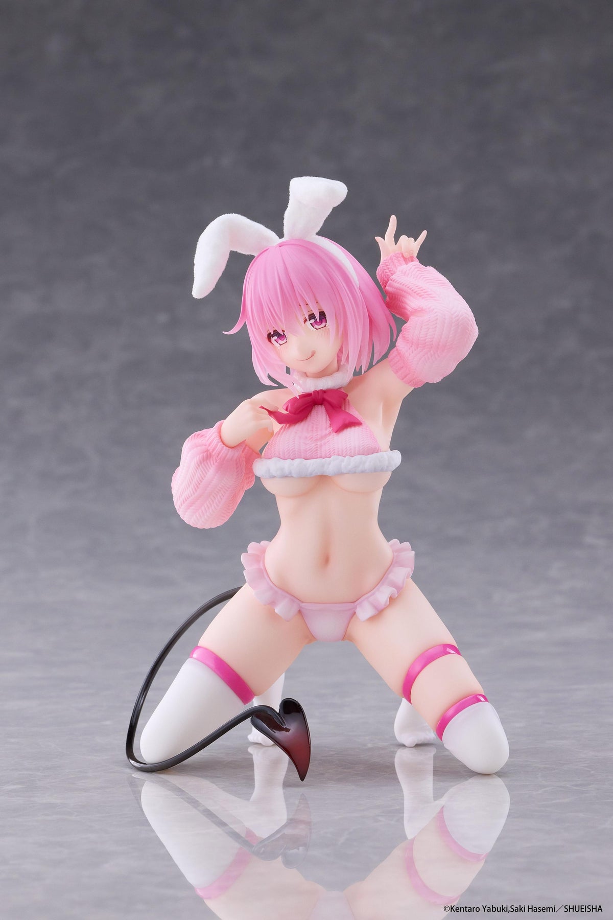 To Love-Ru Darkness MOFLOCK Figure - Momo (Fluffy Bunny Ver.)