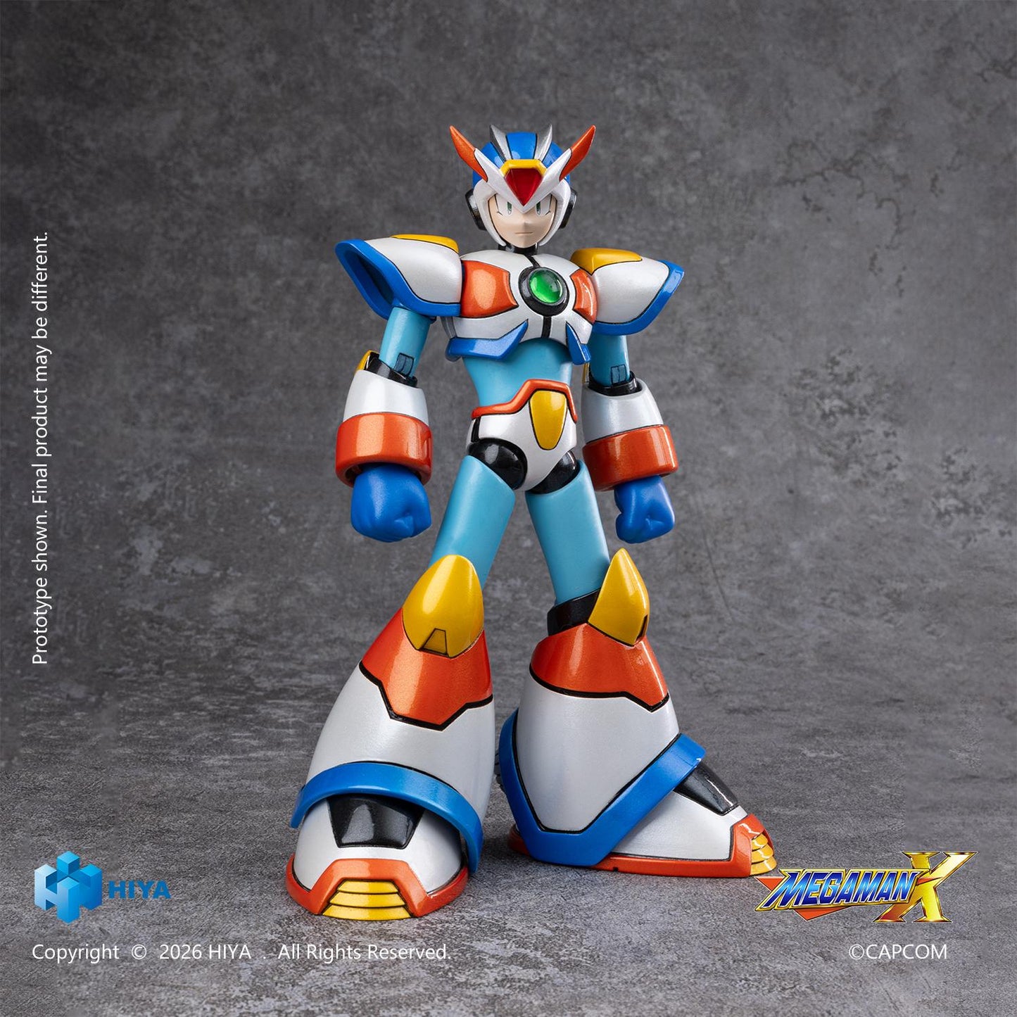 HIYA Exquisite Basic Series None Scale 5.8 Inch Mega Man X series X Max Armor Action Figure