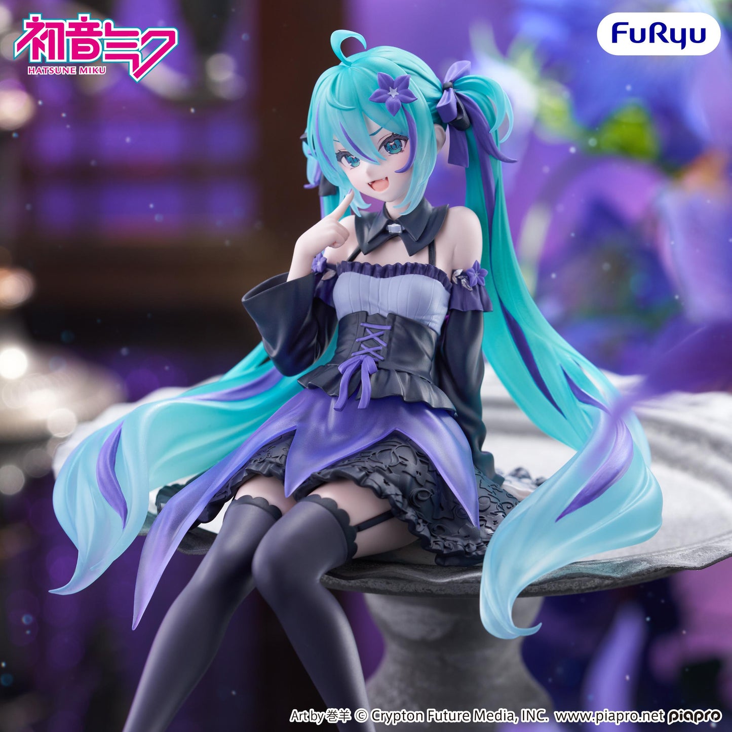 Hatsune Miku Noodle Stopper Figure -Flower Fairy Bellflower-