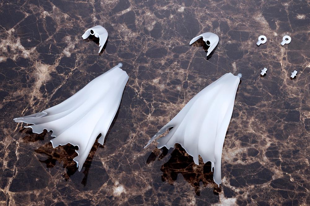 (Model Kits) M.S.G DRESS UP PARTS SIDE CLOAK WHITE Ver.