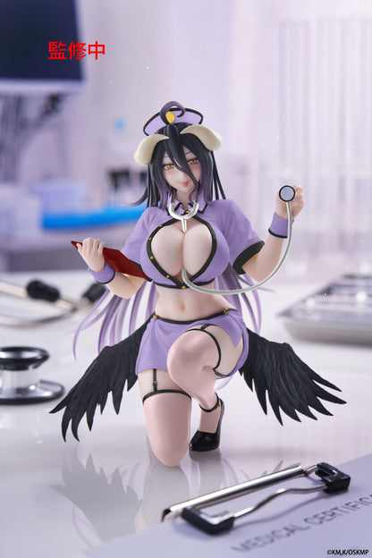 Overlord Desktop Cute Figure - Albedo (Nurse Ver.) Renewal