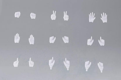 (Model Kits) MEGAMI DEVICE M.S.G 09 HAND SET SKIN COLOR WHITE