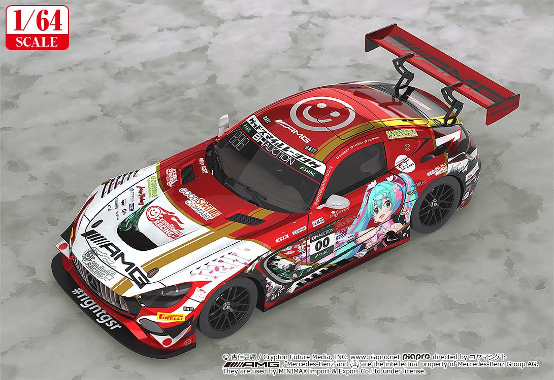 (Model Kits) Hatsune Miku GT Project 1/64 Scale Mercedes-AMG Team GOOD SMILE 2019 SUZUKA 10 HOURS Ver. (Rerun)