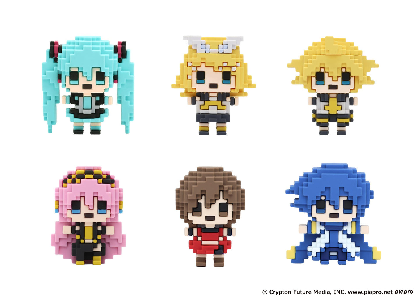 (Blind Box) Piapro Characters BuilDot "PiaproCharacters" Mascot Figure(6 Designs)