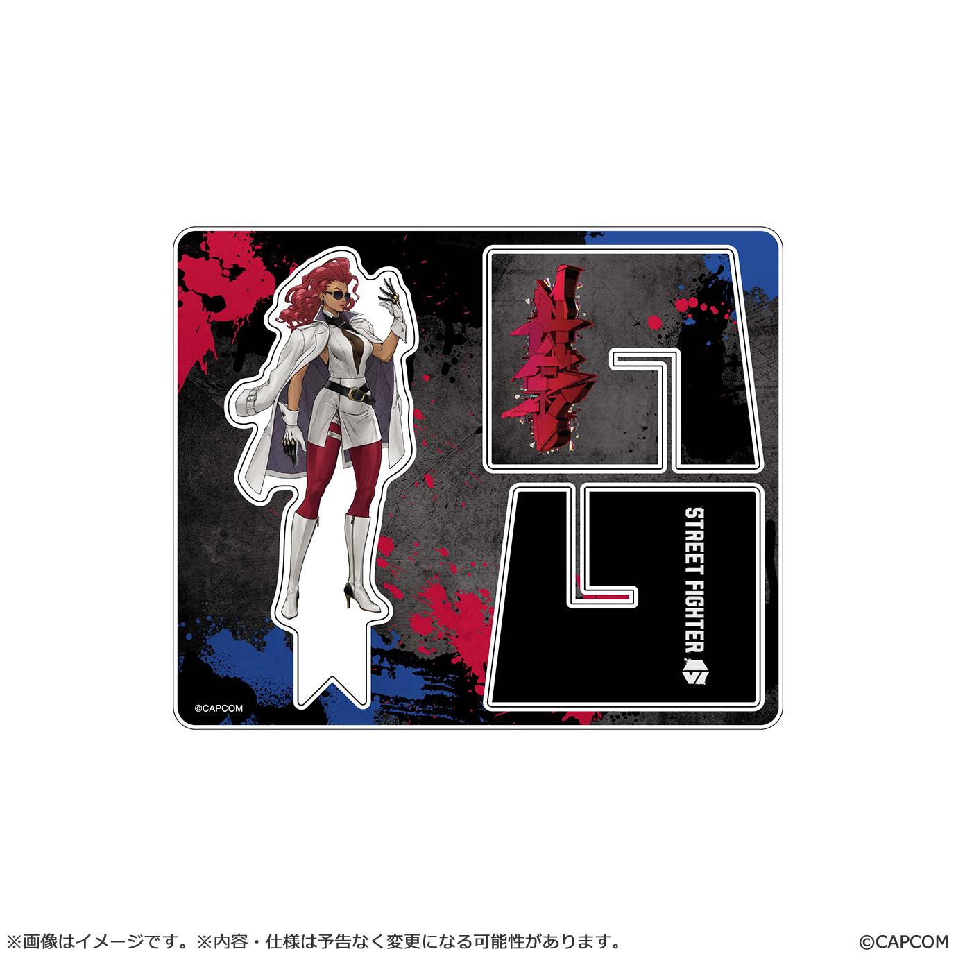 STREET FIGHTER VI Street Fighter 6 batten acrylic stand C.VIPER