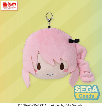 fuwa petit "HATSUNE MIKU: COLORFUL STAGE!" Face Pouch with Reel "Mizuki Akiyama"
