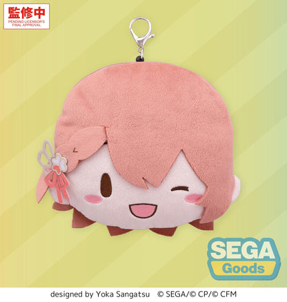 fuwa petit "HATSUNE MIKU: COLORFUL STAGE!" Face Pouch with Reel "Minori Hanasato"