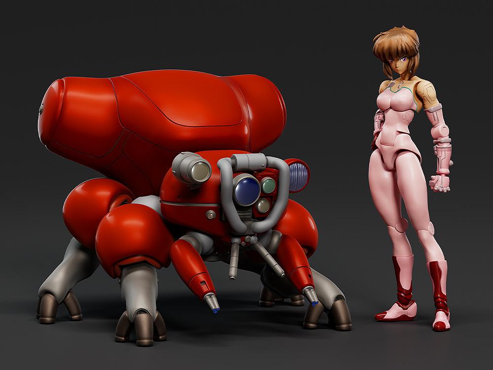 Ghost in the Shell (Manga Edition) PLAMAX minimum factory MF-94 Motoko Kusanagi with Fuchikoma