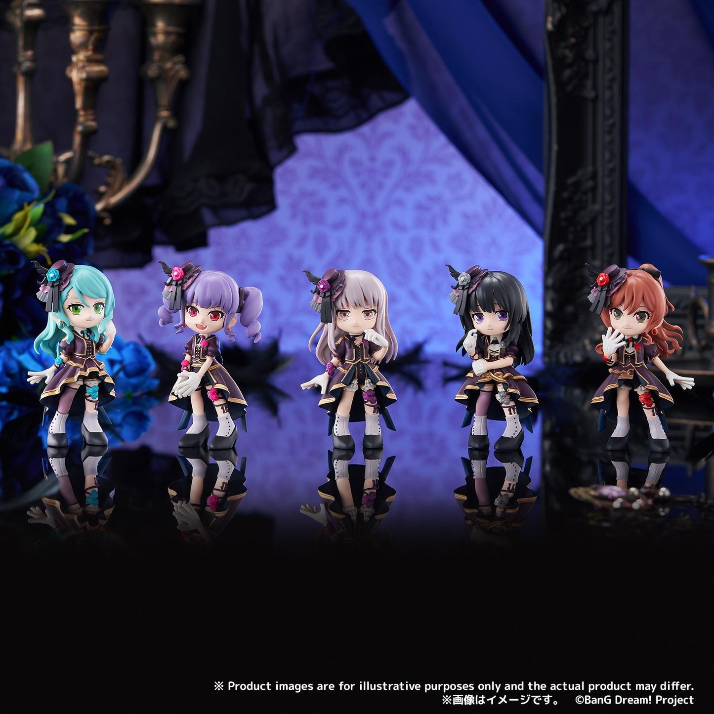 BanG Dream! PalVerse BanG Dream! Roselia (Set of 6 figures)