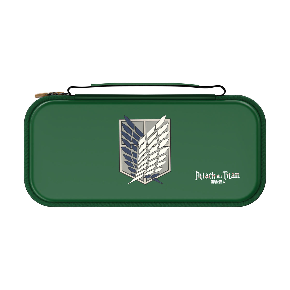 Official Attack on Titan Limited Edition EVA Hard Shell Carrying Case (Eren Green)- Drakong