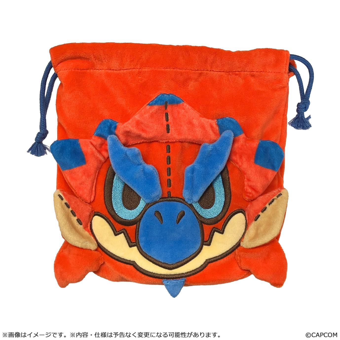 MONSTER HUNTER CHIBI STYLE Drawstring Pouch: Rathalos