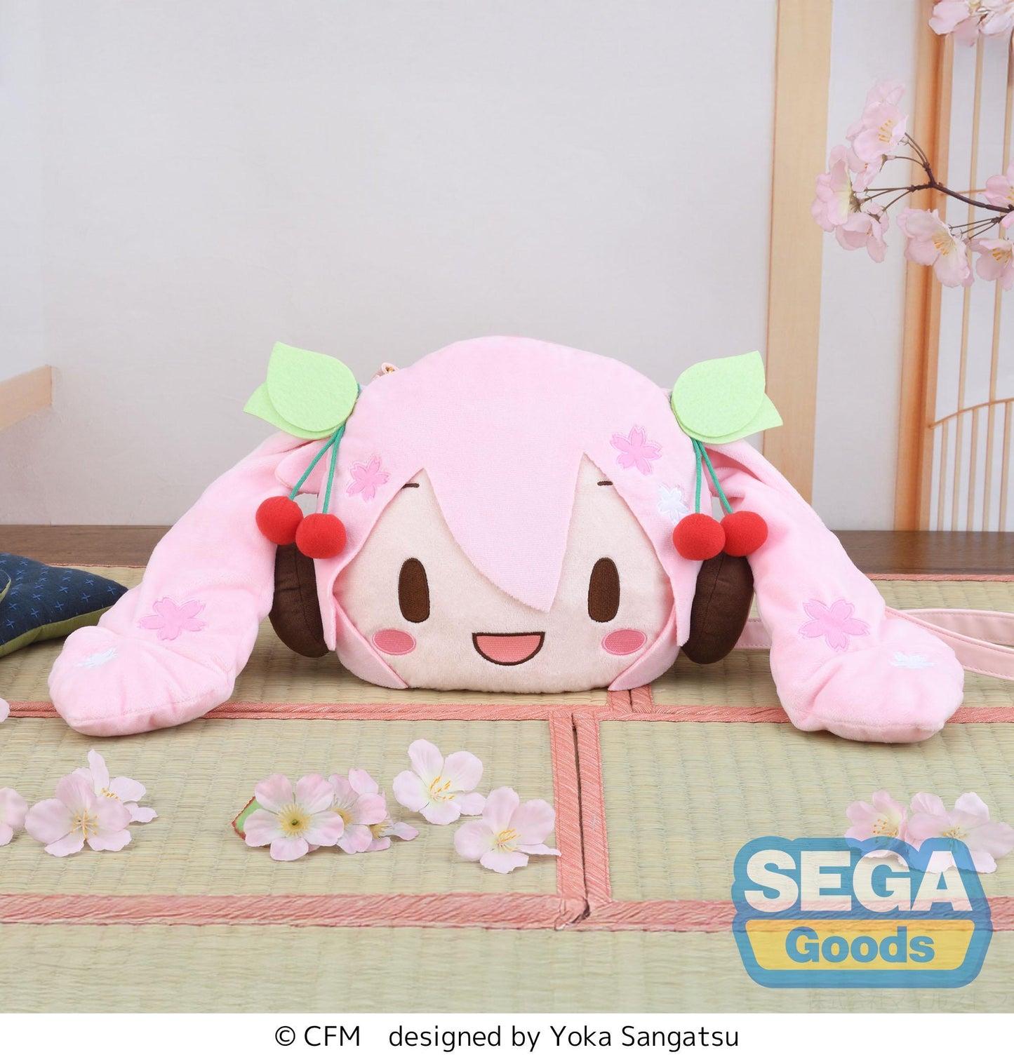 fuwa petit "Sakura Miku" Face Shoulder Bag (M)