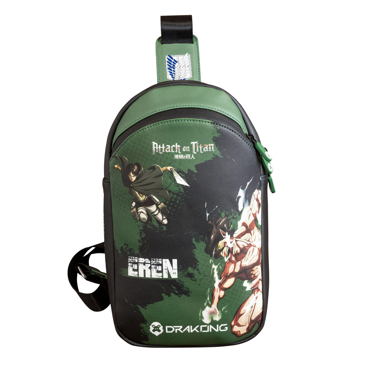 Pixel Art Gaming Slingbag - Attack on Titan - Eren