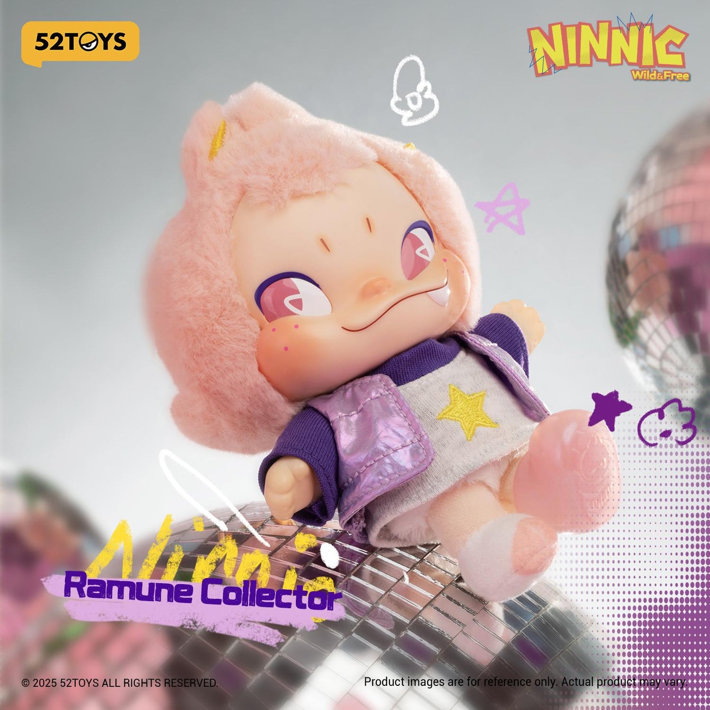 (Blind box) NINNIC – Wild & Free Plush Keychain Blind Box