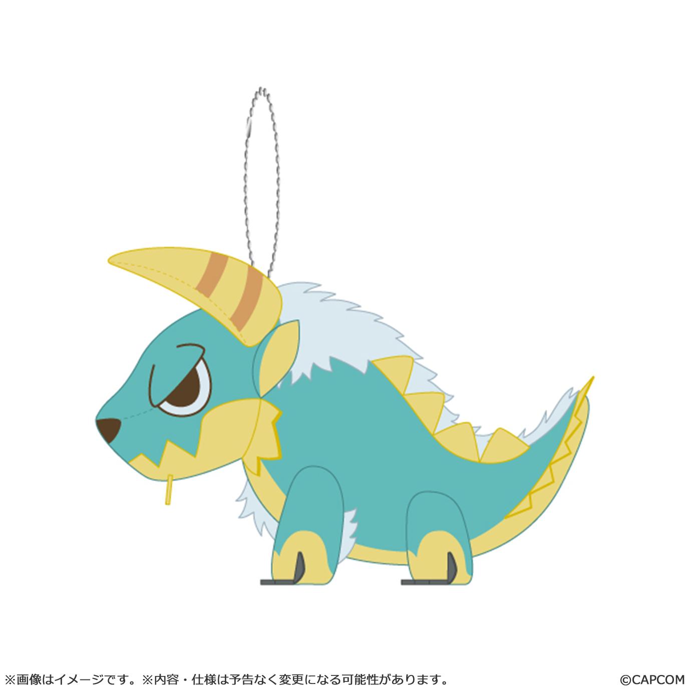 Monster Hunter MONSTER HUNTER CHIBI STYLE Plush Keychain: Zinogre