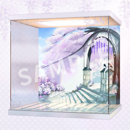 Azur Lane Musashi Purest Wisteria Ver. LED Acrylic Display Case
