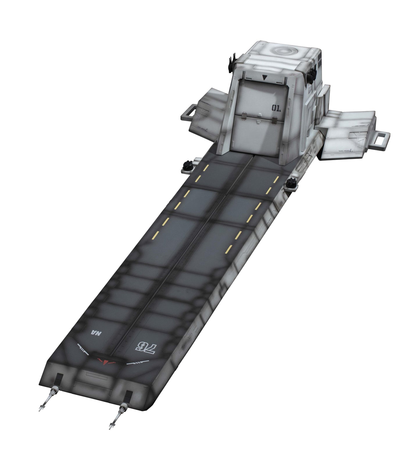 Realistic Model Series: MOBILE SUIT GUNDAM UNICORN (1/144 HG series) Nahel Argama catapult deck(UC ver.)