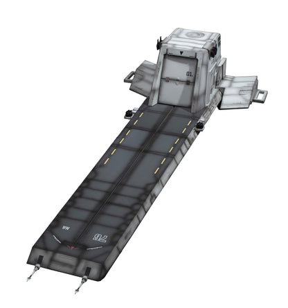 Realistic Model Series: MOBILE SUIT GUNDAM UNICORN (1/144 HG series) Nahel Argama catapult deck(UC ver.)