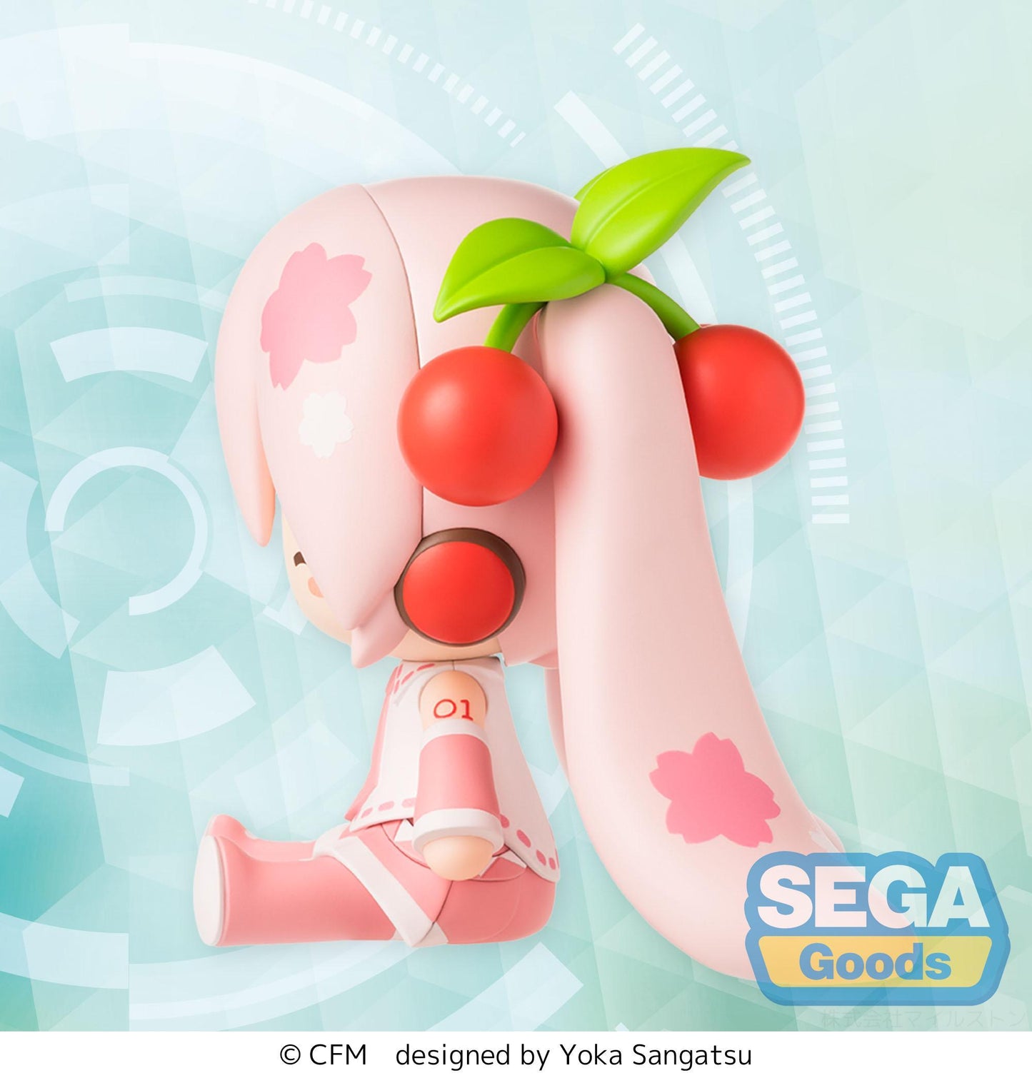 Sakura Miku: 1 fuwa petit Hatsune Miku Series Chibi Figure Sakura Miku