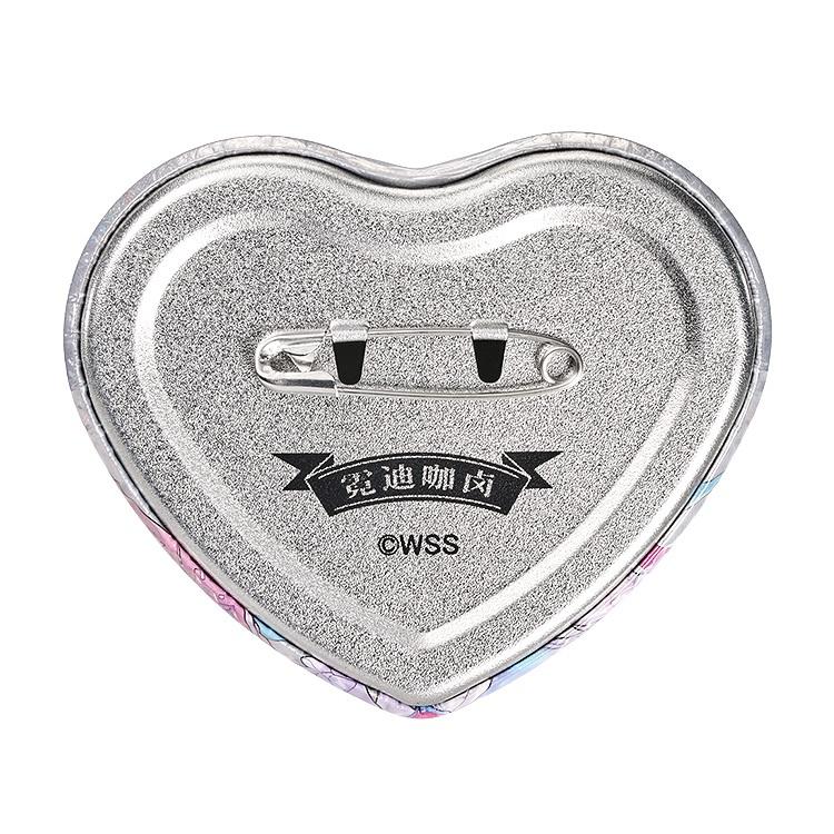 NEEDY STREAMER OVERLOAD Needy Streamer Chinese Restaurant Series Heart-Shaped Pinback Button Ame